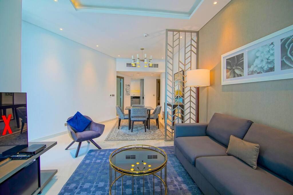 Luxury Hotel Apartment With A Canal View 迪拜 外观 照片