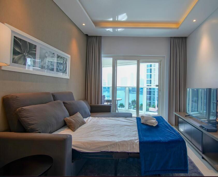 Luxury Hotel Apartment With A Canal View 迪拜 外观 照片